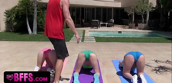  Gorgeous Yoga babe loves fucking hard dick